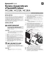 Preview for 3 page of Honeywell Home HC18A Installation Instructions