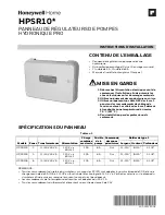 Preview for 7 page of Honeywell Home HPSR10 Series Installation Instructions Manual