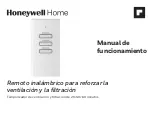 Предварительный просмотр 17 страницы Honeywell Home HVC20A1000/U Operating Manual