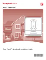 Предварительный просмотр 1 страницы Honeywell Home HZ221 TrueZONE Professional Installation Manual