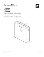 Honeywell Home LTEM-PA Installation And Setup Manual preview