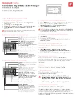 Preview for 3 page of Honeywell Home Prestige YTHX9421R Product Information