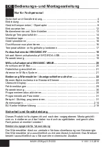 Предварительный просмотр 5 страницы Honeywell Home resideo EW701 Operating And Installation Instructions