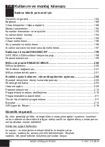 Предварительный просмотр 186 страницы Honeywell Home resideo EW701 Operating And Installation Instructions