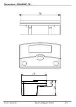 Предварительный просмотр 219 страницы Honeywell Home resideo EW701 Operating And Installation Instructions