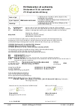 Предварительный просмотр 220 страницы Honeywell Home resideo EW701 Operating And Installation Instructions