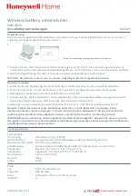 Preview for 4 page of Honeywell Home resideo SI800MS Installation Instructions Manual