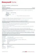 Preview for 6 page of Honeywell Home resideo SI800MS Installation Instructions Manual