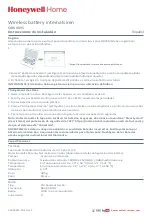 Preview for 10 page of Honeywell Home resideo SI800MS Installation Instructions Manual