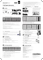 Preview for 4 page of Honeywell Home Resideo T140 Installation And User Manual