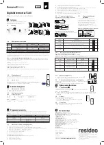 Preview for 7 page of Honeywell Home Resideo T140 Installation And User Manual