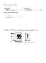 Preview for 3 page of Honeywell Home RTH111B1024/E1 Owner'S Manual