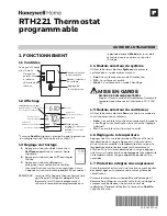 Preview for 4 page of Honeywell Home RTH221 User Manual