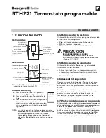 Preview for 7 page of Honeywell Home RTH221 User Manual