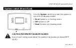 Предварительный просмотр 9 страницы Honeywell Home RTH2410 Operating Manual