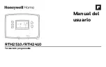 Предварительный просмотр 25 страницы Honeywell Home RTH2410 Operating Manual