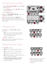 Preview for 14 page of Honeywell Home RTH6500WF User Manual