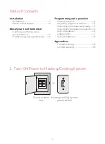 Preview for 3 page of Honeywell Home RTH7600 User Manual