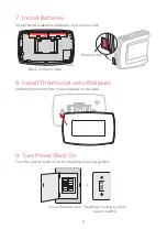 Preview for 8 page of Honeywell Home RTH7600 User Manual