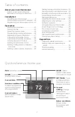 Preview for 3 page of Honeywell Home RTH9585WF Smart Series User Manual