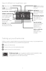 Preview for 4 page of Honeywell Home RTH9585WF Smart Series User Manual