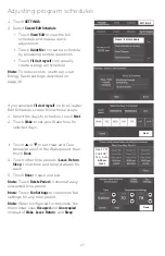 Preview for 19 page of Honeywell Home RTH9585WF Smart Series User Manual