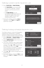 Preview for 23 page of Honeywell Home RTH9585WF Smart Series User Manual