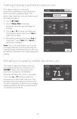 Preview for 24 page of Honeywell Home RTH9585WF Smart Series User Manual