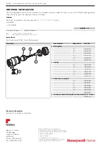 Предварительный просмотр 4 страницы Honeywell Home RV 280 Manual