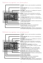 Предварительный просмотр 63 страницы Honeywell Home Smart Thermostat 9000 color
touchscreen User Manual