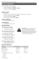 Preview for 2 page of Honeywell Home T822 Series Owner'S Manual