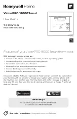 Preview for 1 page of Honeywell Home TH8321WF1001/U User Manual