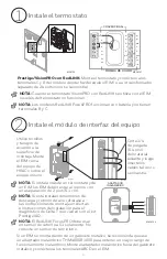 Preview for 34 page of Honeywell Home THM5421R1021 Installation Manual