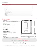 Предварительный просмотр 2 страницы Honeywell Home TrueZONE HZ322 Professional Installation Manual