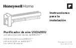 Предварительный просмотр 53 страницы Honeywell Home UV2400U Series Instructions Manual