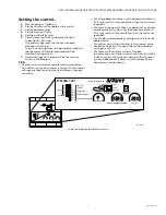 Предварительный просмотр 7 страницы Honeywell Home W8150 Manual