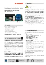 Preview for 5 page of Honeywell 010690.02 Mounting And Connection Instructions