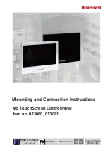 Preview for 13 page of Honeywell 013080 Mounting And Connection Instructions