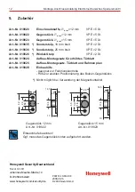Предварительный просмотр 12 страницы Honeywell 019032 Mounting And Connection Instructions