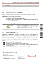 Preview for 28 page of Honeywell 023320 Mounting And Connection Instructions