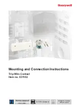 Preview for 5 page of Honeywell 031102 Mounting And Connection Instructions