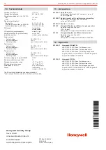 Preview for 16 page of Honeywell 033330.01 Mounting And Connection Instructions