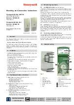 Preview for 9 page of Honeywell 033441.01 Mounting And Connection Instructions