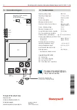Preview for 4 page of Honeywell 057530.10 Mounting And Connection Instructions