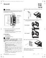 Honeywell 08160 Manual preview