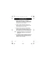 Preview for 13 page of Honeywell 1-Heat/1-Cool - TH5110D1022 Large R Operating Instructions Manual