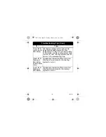 Preview for 22 page of Honeywell 1-Heat/1-Cool - TH5110D1022 Large R Operating Instructions Manual