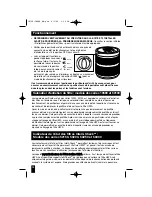 Preview for 12 page of Honeywell 10590 Owner'S Manual