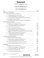 Preview for 18 page of Honeywell 15-0705-5 Component Maintenance Manual With Illustrated Parts List