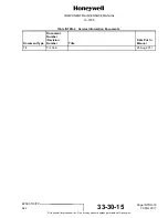 Preview for 43 page of Honeywell 15-0705-5 Component Maintenance Manual With Illustrated Parts List